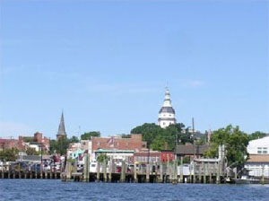 Annapolis Harbor by Sea