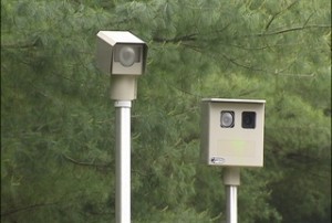 Speed cameras, like those shown, may be used in Annapolis.