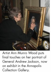 Ann Munro Wood's Portrait of Andrew Jackson