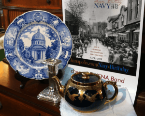 Evergreen Antiques Celebrates Navy Birthday in Annapolis MD